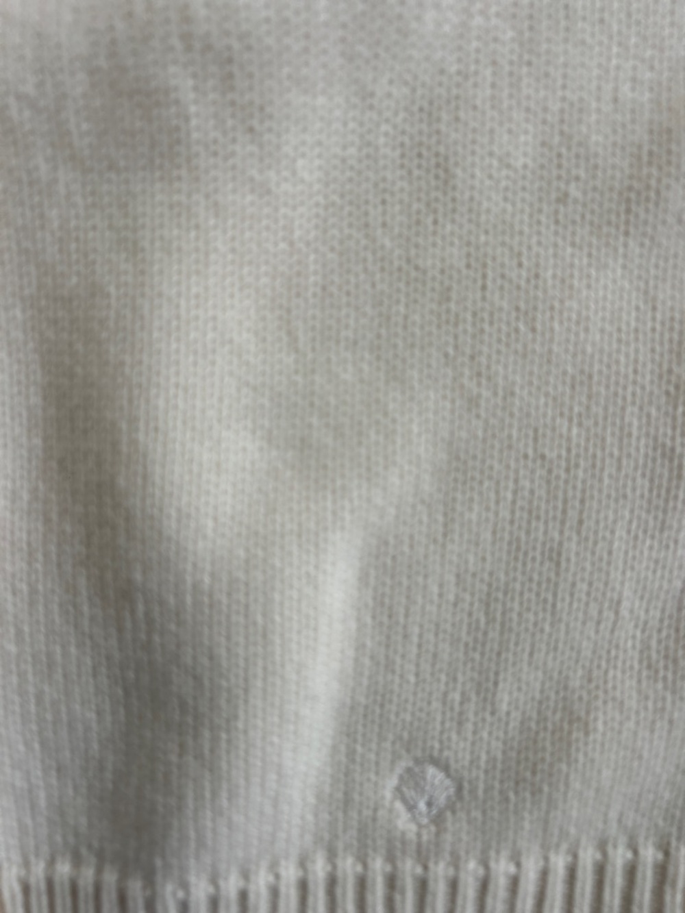 Cream Ribbed Button Cardigan - Picture 6 of 9